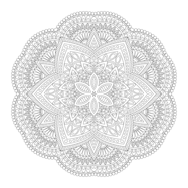 Kolorowanki Mandala