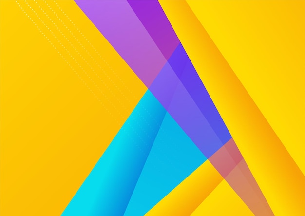 Kolorowe abstrakcyjne tło Geometryczne kształty wektor technologii tło dla projektu broszury ulotki witryny internetowej Geometryczne kształty tapeta na stronę docelową prezentacji certyfikatu plakatu