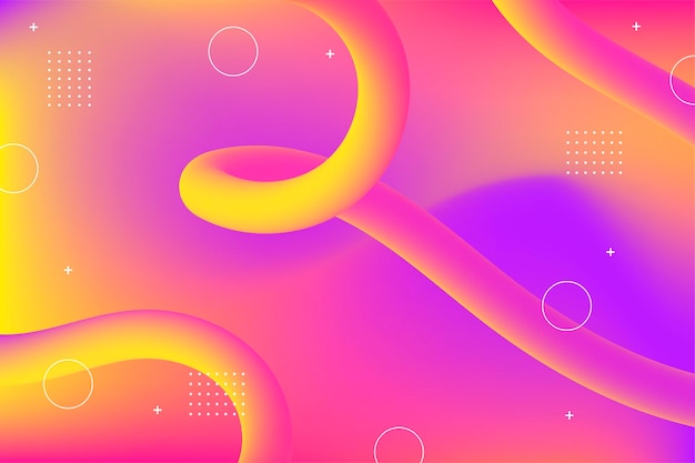 Plik wektorowy kolorowe abstrakcyjne tło z liniami wolumetrycznymi