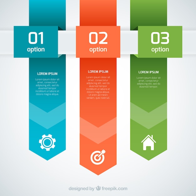 Kolorowe Banery Infographic