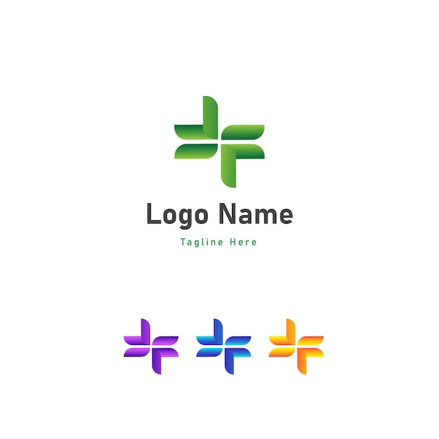 Kolorowe Logo Firmy O Kreatywnym Kształcie
