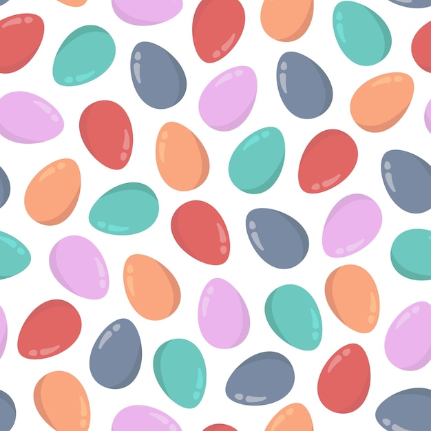 Plik wektorowy kolorowe pisanki wzór handdrawn wektor jaja wesołych świąt wielkanocnych