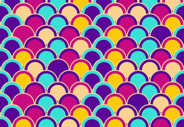 Kolorowe tło geometryczne Ilustracja wektorowa
