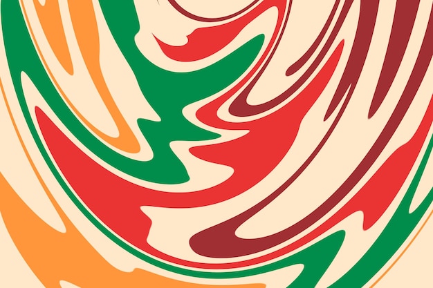 Plik wektorowy kolorowe tło z wzorem czerwonych, pomarańczowych, zielonych i żółtych kolorów