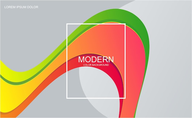 Kolorowy Projekt Graficzny Tła