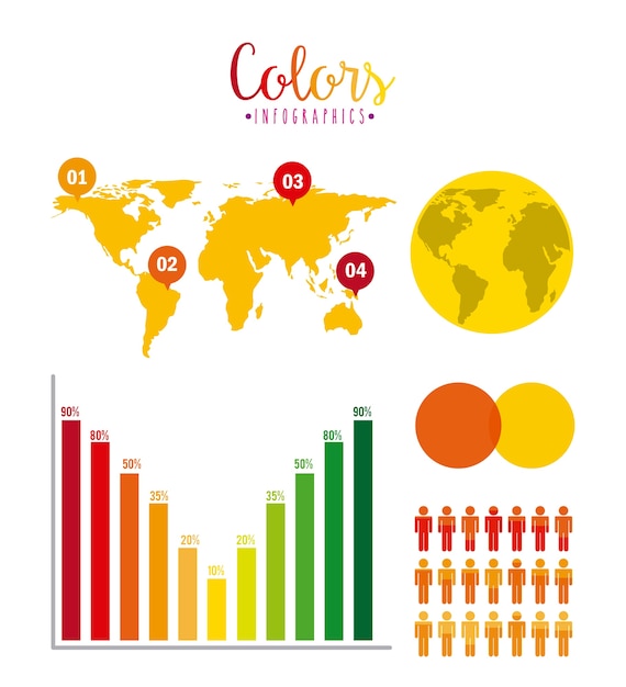 Kolory Infografiki