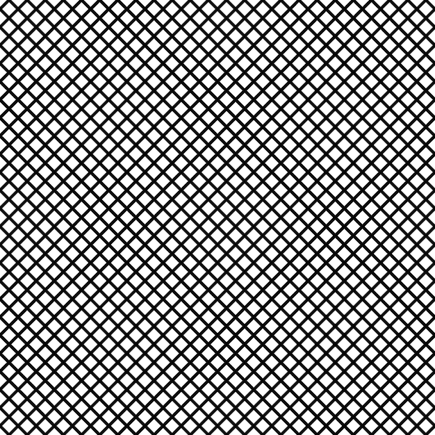 Komórka, siatka z ukośnymi liniami bezszwowe tło, wzór. Płytki. Geometryczna tekstura z kratą. Grafika wektorowa