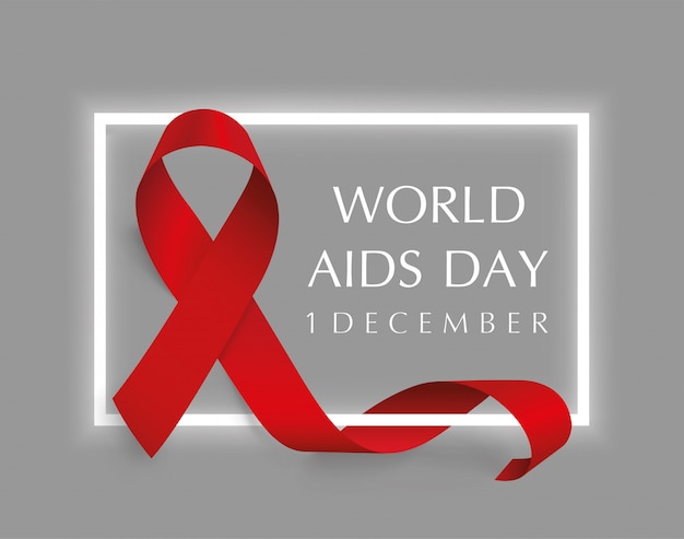 Koncepcja Aids Awareness World Aids Day