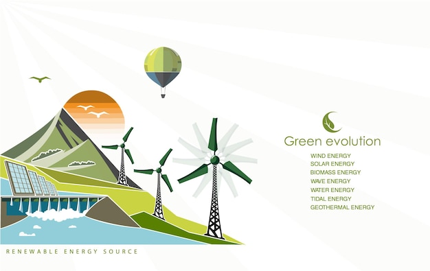 Koncepcja Energii Odnawialnej W Zielonej Ewolucji