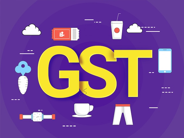 Koncepcja Good Service Tax (gst) Z Elementami Finansowymi.