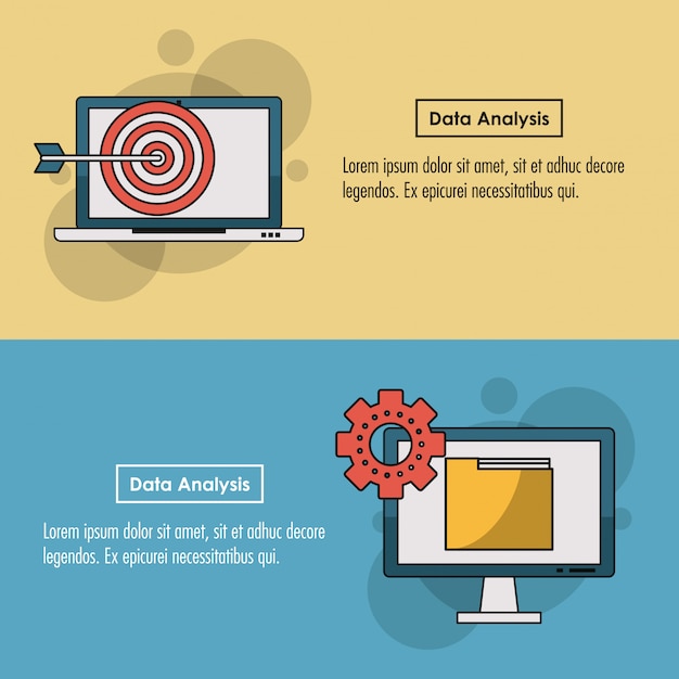 Koncepcja Infografika Analizy Danych