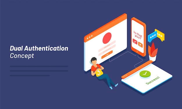 Koncepcja izometryczna oparta na koncepcji Dual Authentication.