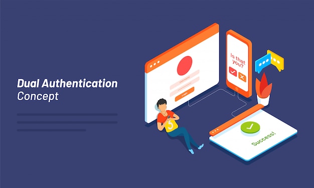 Koncepcja Izometryczna Oparta Na Koncepcji Dual Authentication.