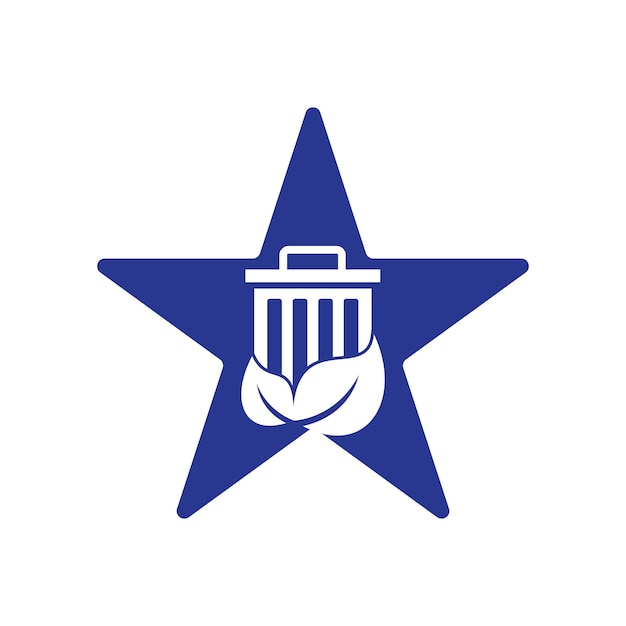 Koncepcja Kształtu Gwiazdy Wektorowej Ikony Projektu Logo