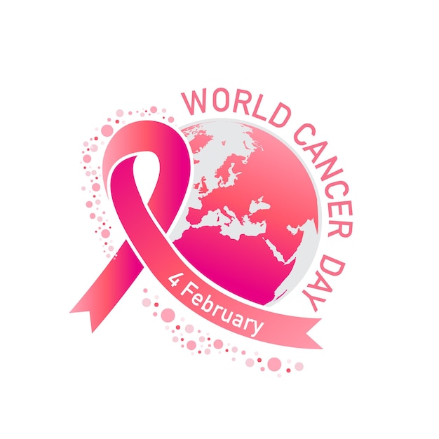 Koncepcja Logo Kampanii światowego Dnia Raka