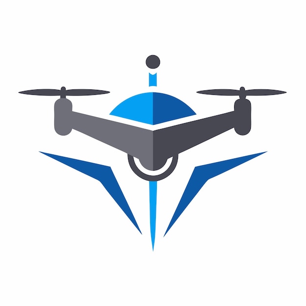 Koncepcja projektowania logo Drone