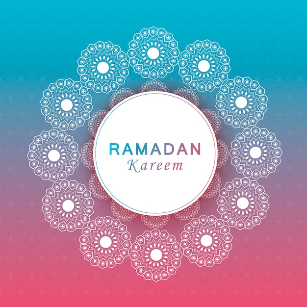 Koncepcja Ramadan Kareem