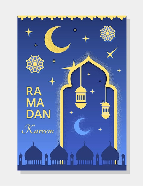 Koncepcja Ramadan Kareem