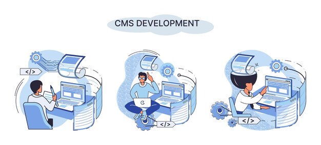 Koncepcja systemu zarządzania treścią cyfrową CMS rozwój oprogramowania metafora program rozwój technologii usługi