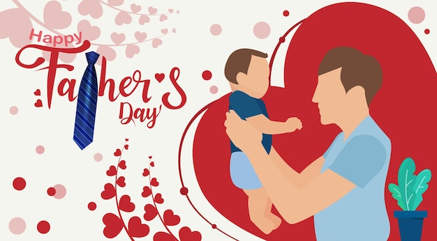 Koncepcja Szczęśliwego Międzynarodowego Dnia Ojca Może Być Wykorzystana Do Plakatu Z Kartą W Tle Broszury Internetowej