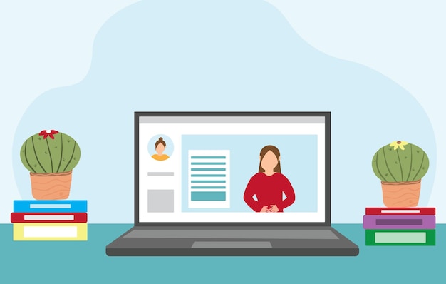koncepcja tutoriali wektorowych online