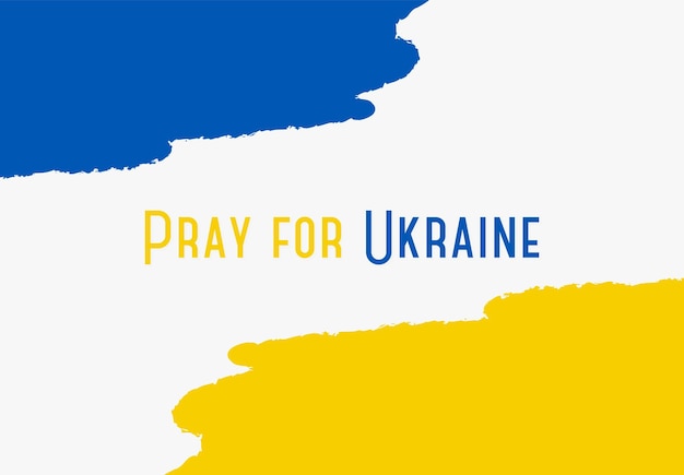 Koncepcja walki o pokój na Ukrainie Módlcie się o Ukrainę Flaga ukraińska
