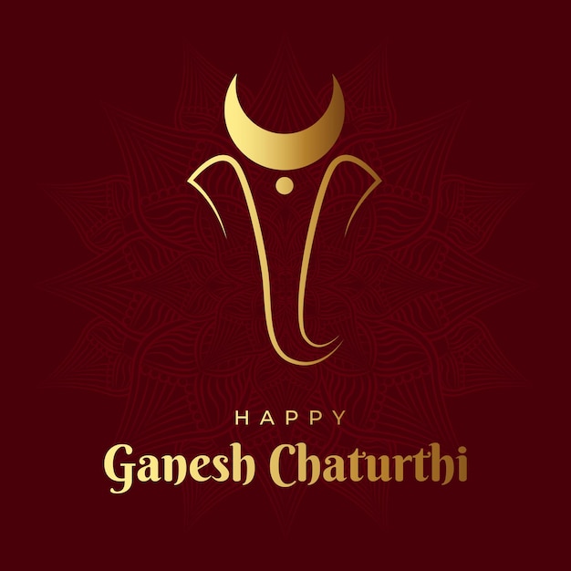 Koncepcja Wektor Swobodny Ganesh Chaturthi