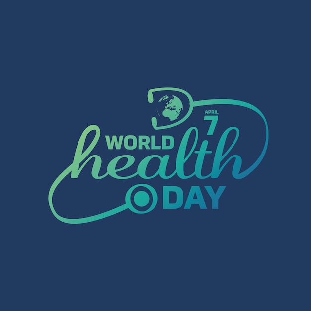 Koncepcja Wydarzenia Logo światowego Dnia Zdrowia