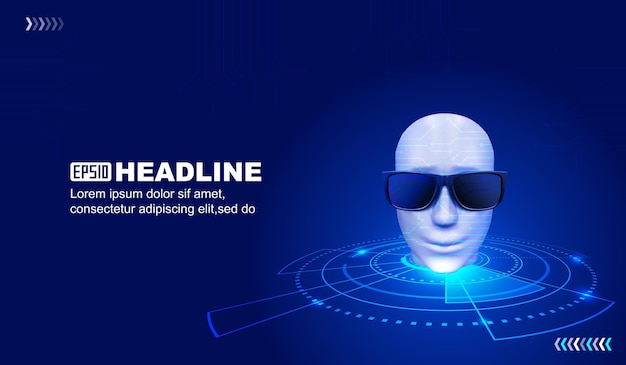 Koncepcje sztucznej inteligencji do renderowania 3D twarzy i obwodów robotów