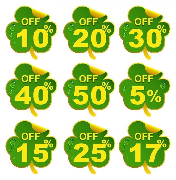 Koniczyna Z Rabatem. 10 Procent Oferty W St Patricks Day