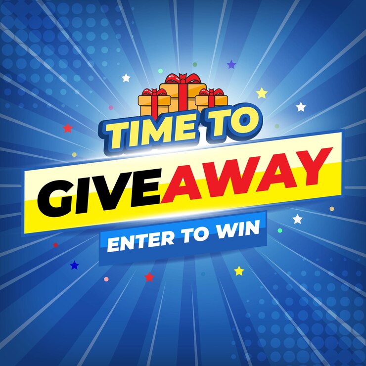 Konkurs prezentów dla mediów społecznościowych. Konkurs na wygranie nagrody Szablon Giveaway Postępuj zgodnie z poniższymi instrukcjami