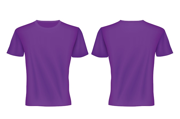 Plik wektorowy koszulka fioletowa