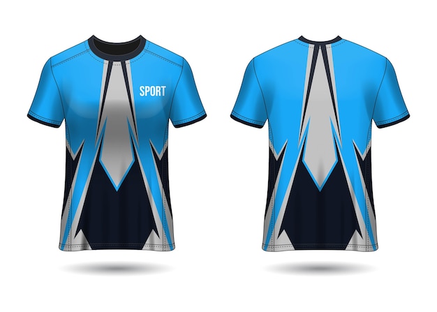 Koszulka Sport Jersey Szablon Projekt