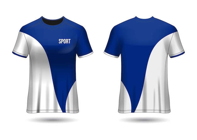 Koszulka Sport Jersey Szablon Projekt