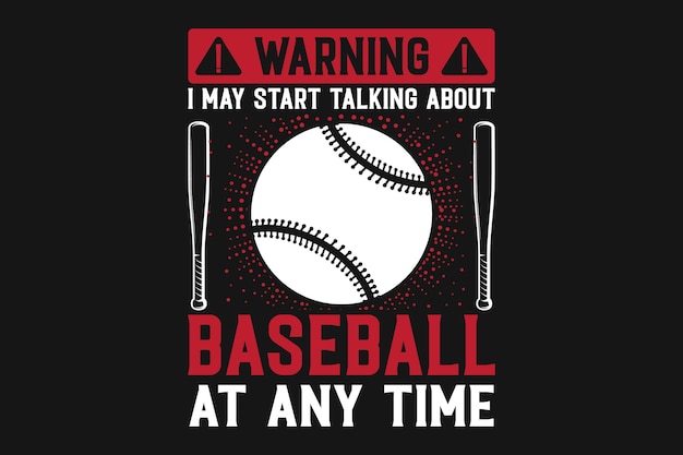 Koszulka Sportowa Z Typografią Baseballową