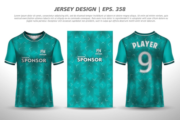 Koszulka sublimacyjna z wzorem Jersey Premium geometryczny wzór Niesamowita kolekcja wektorowa do piłki nożnej piłka nożna wyścigi kolarstwo gry motocross sport