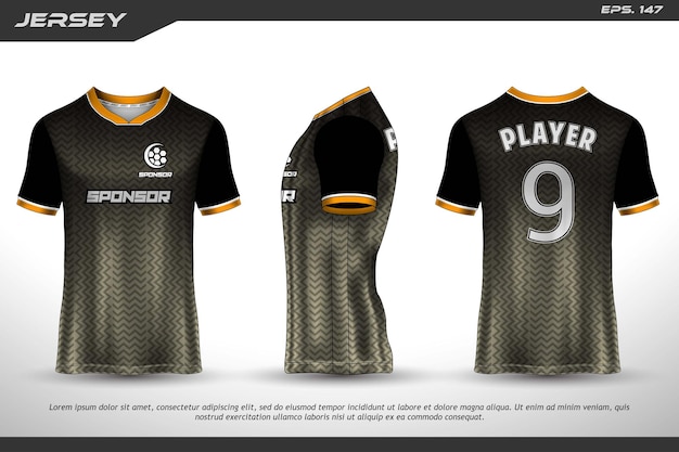 Koszulka sublimacyjna z wzorem Jersey Premium geometryczny wzór Niesamowita kolekcja wektorowa do piłki nożnej piłka nożna wyścigi kolarstwo gry motocross sport