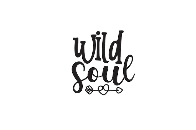 Plik wektorowy koszulka wild soul