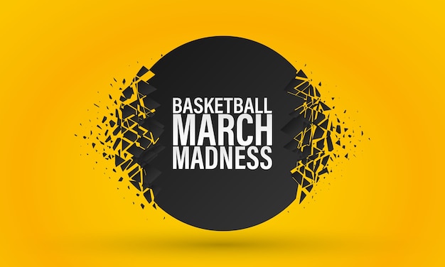 Plik wektorowy koszykówka march madness