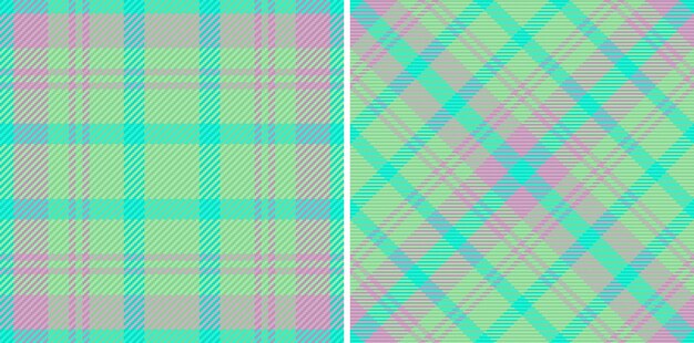 Kraciasty Deseniowy Tartan Tekstura Tekstylny Bezszwowy Tkanina Czeka Wektora Tło