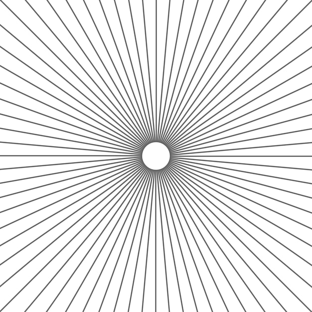Plik wektorowy krąg koncentryczny ilustracja fali dźwiękowej abstrakcyjny wzór linii okrągłych graficzna czarno-biała