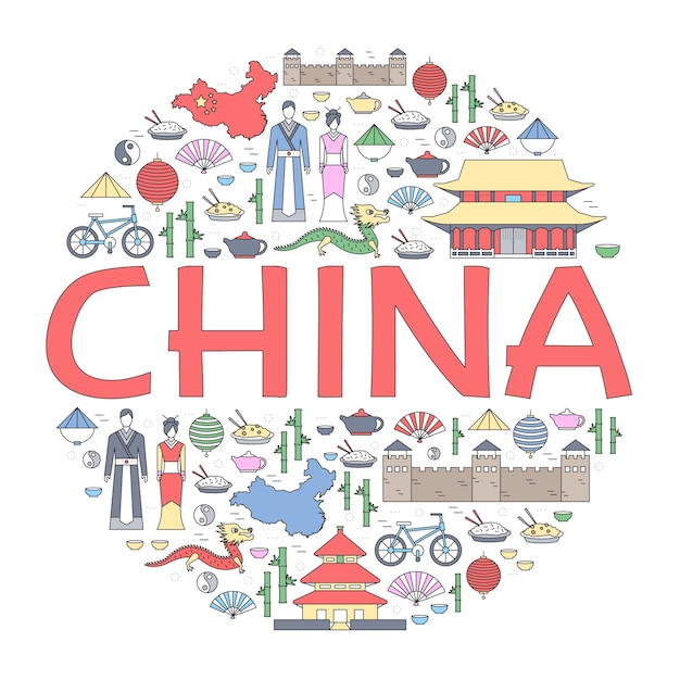 Kraj Chiny Travel Wakacyjny Przewodnik Towarów