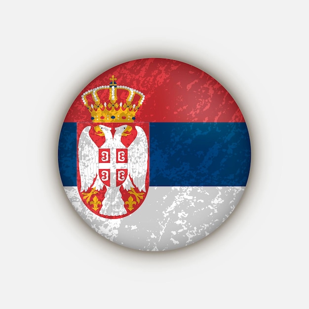 Plik wektorowy kraj serbia serbia flaga ilustracja wektorowa