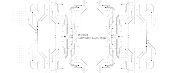Krajobraz Technologii High Tech Obraz Tła Nowoczesny Projekt Komunikacji