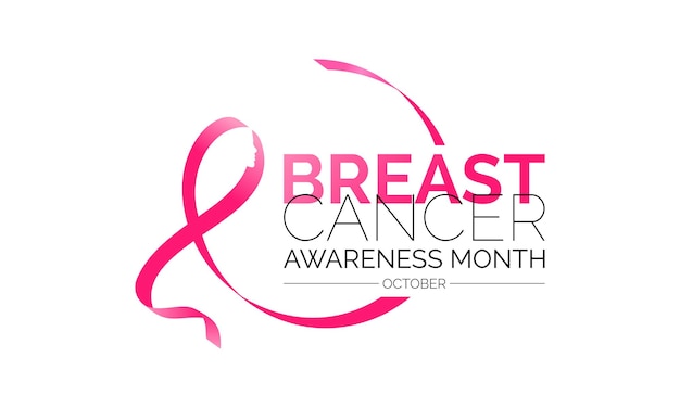 Plik wektorowy krajowi mistrzowie miesiąca świadomości raka piersi edukacja i wsparcie w zakresie wczesnego wykrywania raka piersi dla osób dotkniętych rakiem piersi na całym świecie zjednoczcie się na rzecz szablonu wektora różowej siły