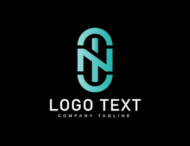 Kreatywna ikona logo litery
