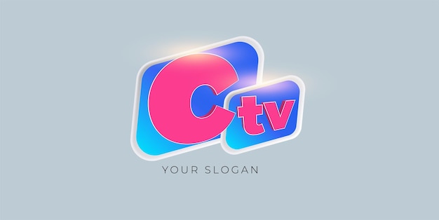 Kreatywne Logo Kanału Telewizyjnego