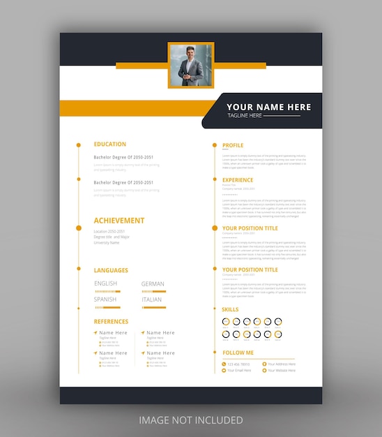 kreatywne portfolio CV