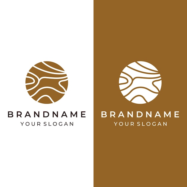 Kreatywne projektowanie drewna i naturalnego włókna logo stolarza i deski drewnianej z narzędziem rzemieślniczym piły ilustracji wektorowych