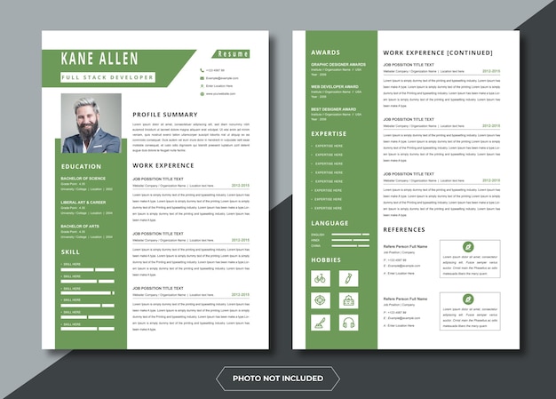 kreatywne szablony CV